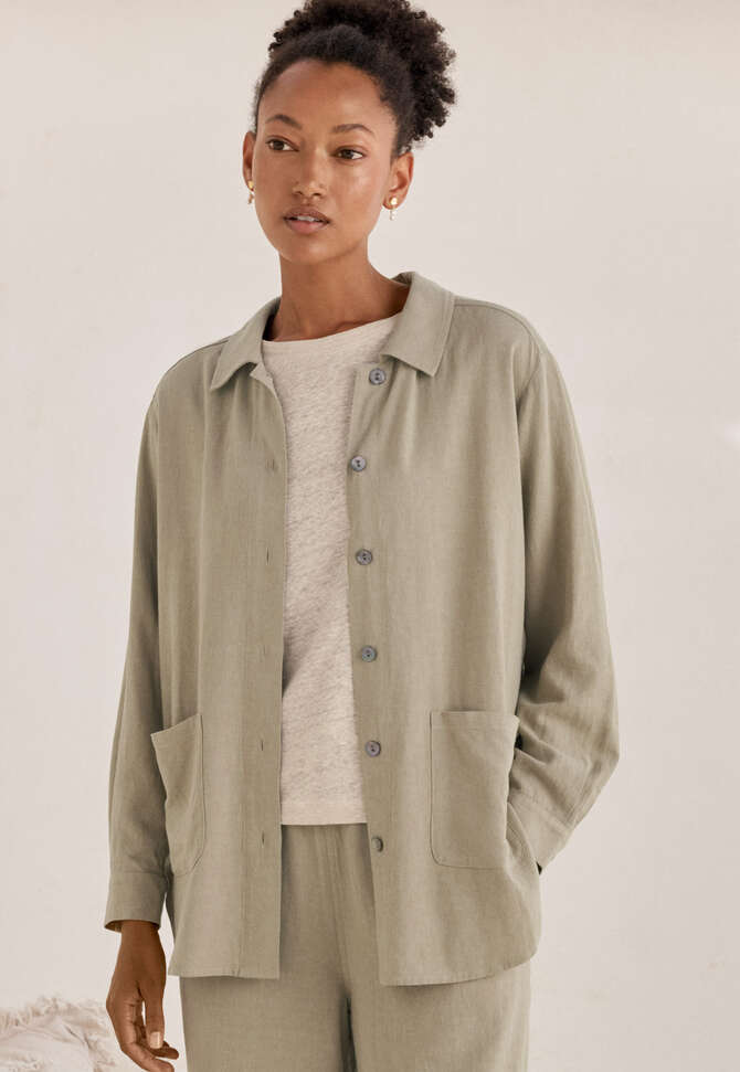 Overshirt, Dried sage, completeTheLook