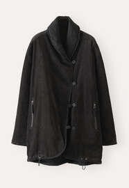 Padded jacket, Charcoal, webstill
