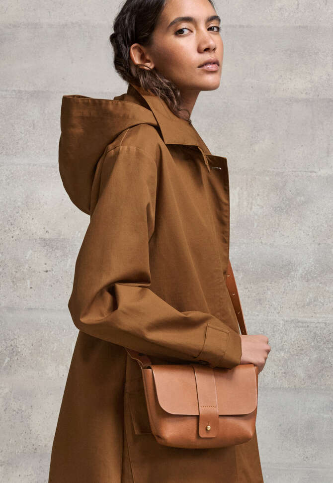 Small shoulder bag, Tan, completeTheLook