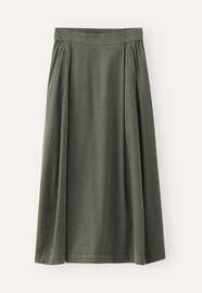 Long skirt, Dark sage, webstill