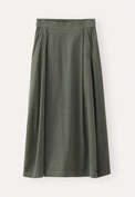 Long skirt, Dark sage, webstill