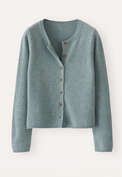 Button-through sweater, Lagoon, webstill