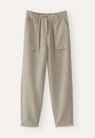 Tapered leg trousers, Mink, webstill