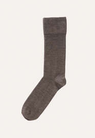 Fine-knit socks, Oak, webstill
