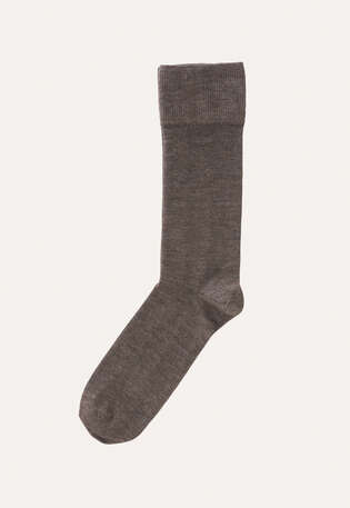 Fine-knit socks, Oak, webstill