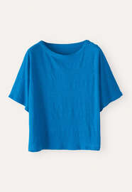 Button-shoulder top, Deep marine, webstill