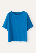 Button-shoulder top, Deep marine, webstill