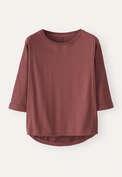 Panelled top, Mulberry red, webstill