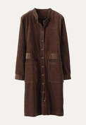 Cord dress, Chocolate, webstill
