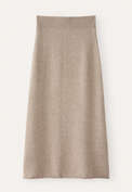 Knitted skirt, Warm natural, webstill