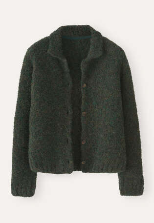 Collared cardigan, Dark forest, webstill