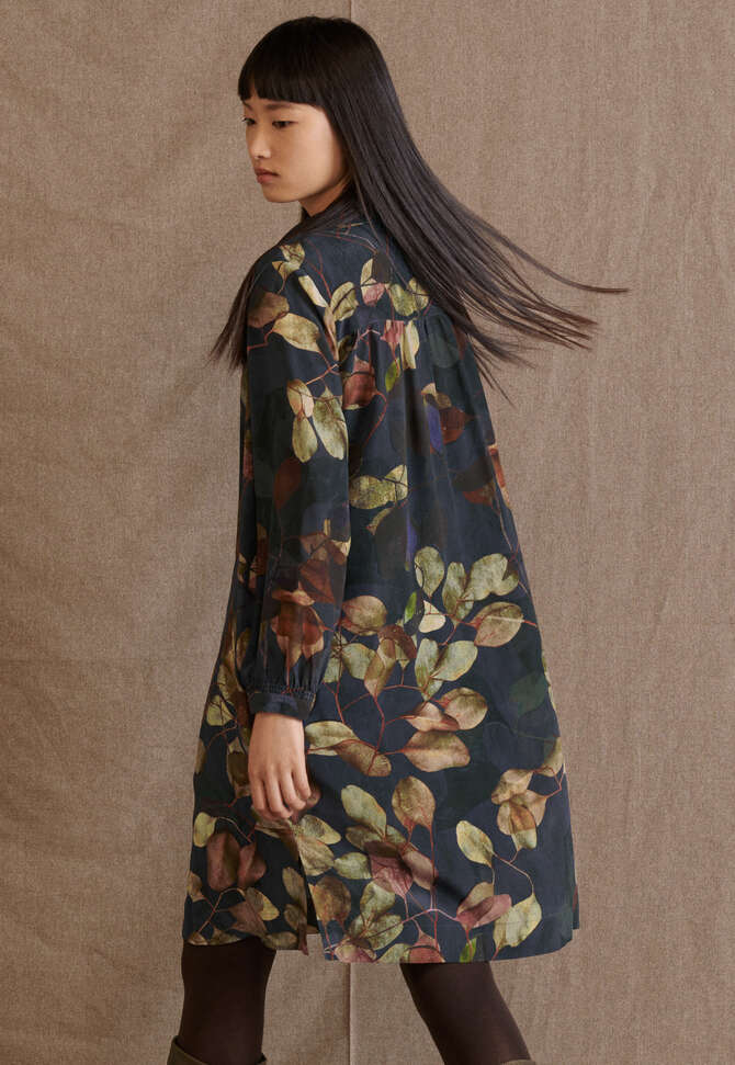 Printed shirtdress, Ink, completeTheLook