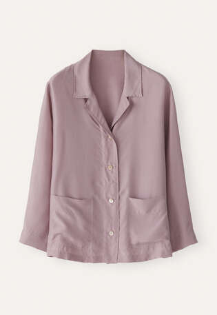 Silk pyjamas, Soft mauve, webstill