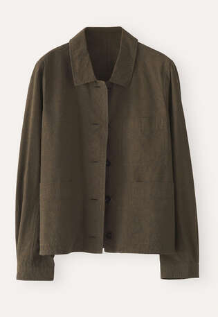 Lightweight jacket, Dark brown, webstill