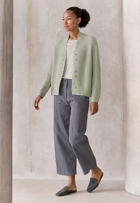 Denim darted jeans, Dark grey, completeTheLook