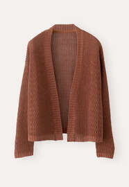 Edge-to-edge cardigan, Dark chilli, webstill