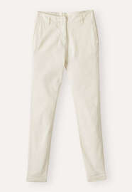 Slim-leg trousers, Ecru, webstill
