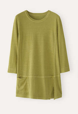 Jersey tunic, Lime, webstill