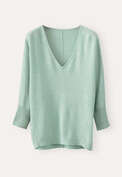 V-neck sweater, Soft jade, webstill