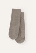 Mittens, Soft taupe, webstill