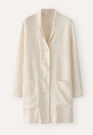 Long jacket, Ecru, webstill