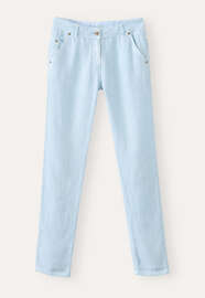 Straight-leg jeans, Chambray, webstill