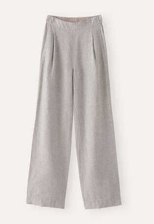Flat-front trousers, Pale mink, webstill