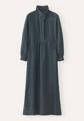 Checked dress, Petrol, webstill