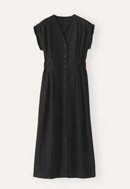 Button-through dress, Black, webstill