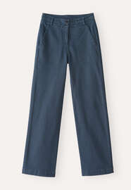 Straight-leg trousers, Petrol grey, webstill