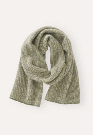 Knitted scarf, Forest fawn, webstill