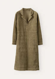 Cord dress, Pale moss, webstill