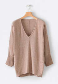 V-neck sweater, Pink musk, webstill