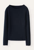 Round-neck sweater, Midnight, webstill