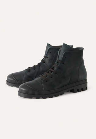 Lace-up boots, Dark teal, webstill