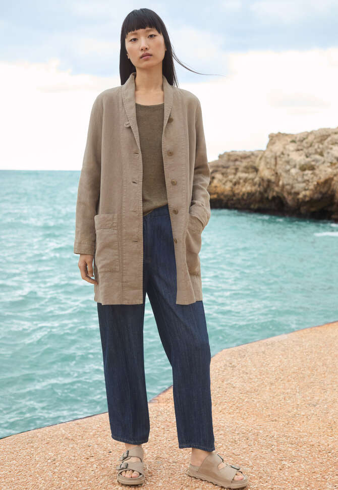 Long jacket, Taupe, completeTheLook