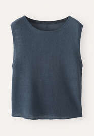 Knitted top, Petrol, webstill