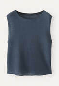 Knitted top, Petrol, webstill