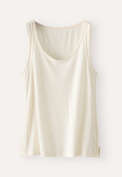 Panelled vest, Ecru, webstill