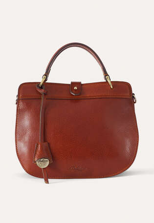 Leather bag, Chestnut, webstill