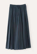 Long striped skirt, Dark petrol, webstill