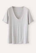 V-neck top, Pale mink, webstill