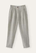 Tapered trousers, Mink brown, webstill