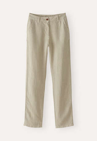 Slim-leg jeans, Pale taupe, webstill