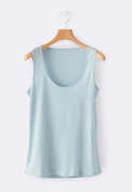 Simple vest, Soft aqua, webstill