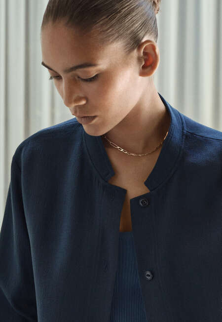 Chain necklace, Gold, completeTheLook