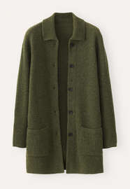 Coatigan, Pine green, webstill