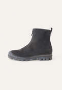 Zipped boots, Charcoal, webstill