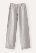 Wide-leg trousers, Grey ecru, webstill