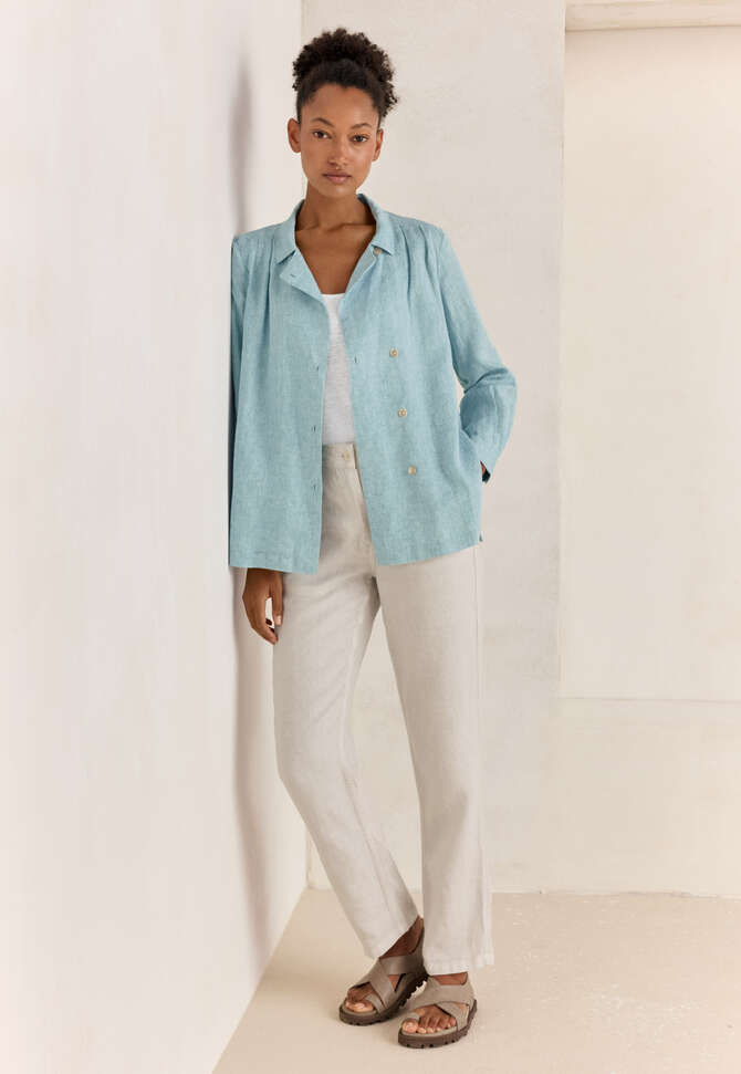 Slim-leg jeans, Ecru, completeTheLook